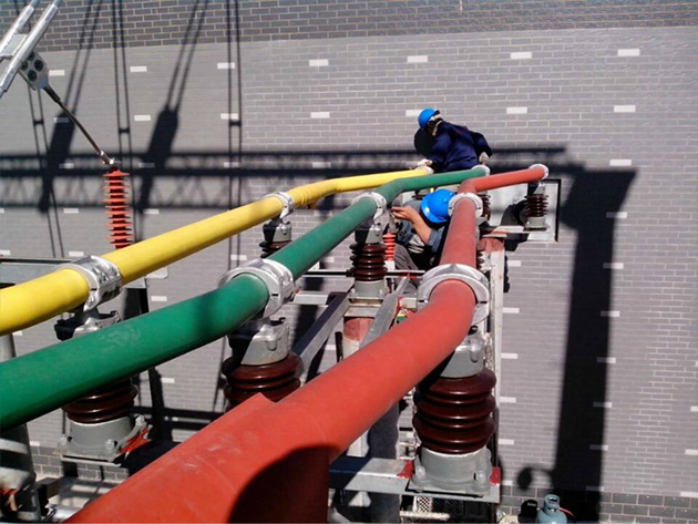 云南玉溪110KV圆明变电站安装跟踪