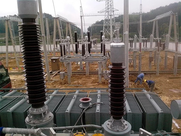 贵州遵义青坪110KV变电站